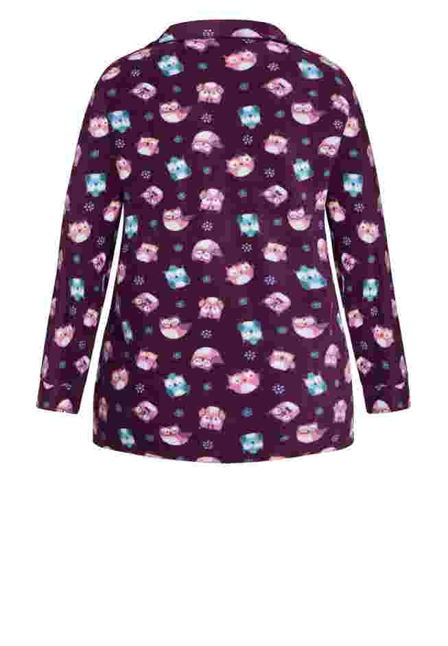 Button Owl Sleep Top image number 5
