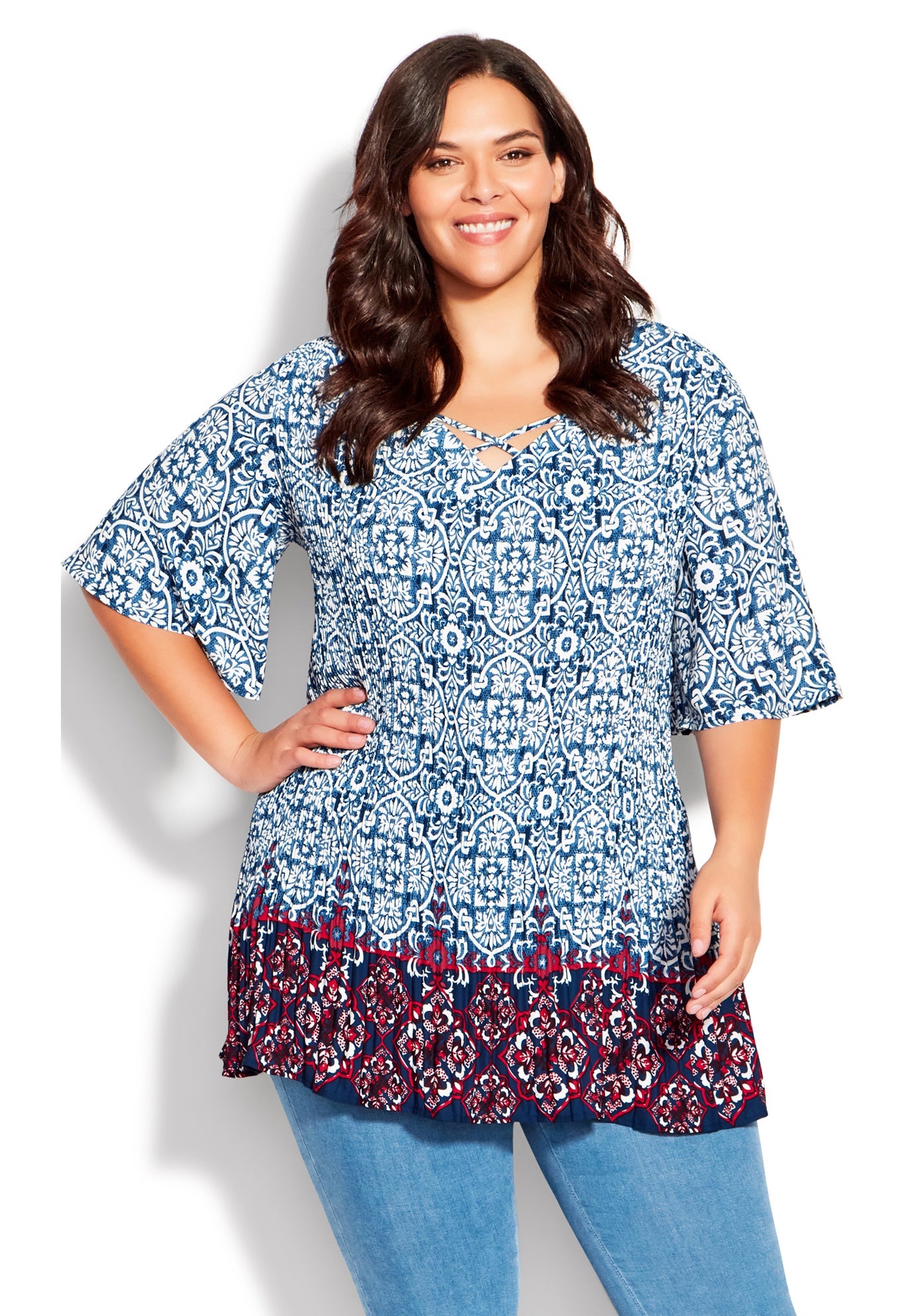 Fairville Pleated Tunic image number 0