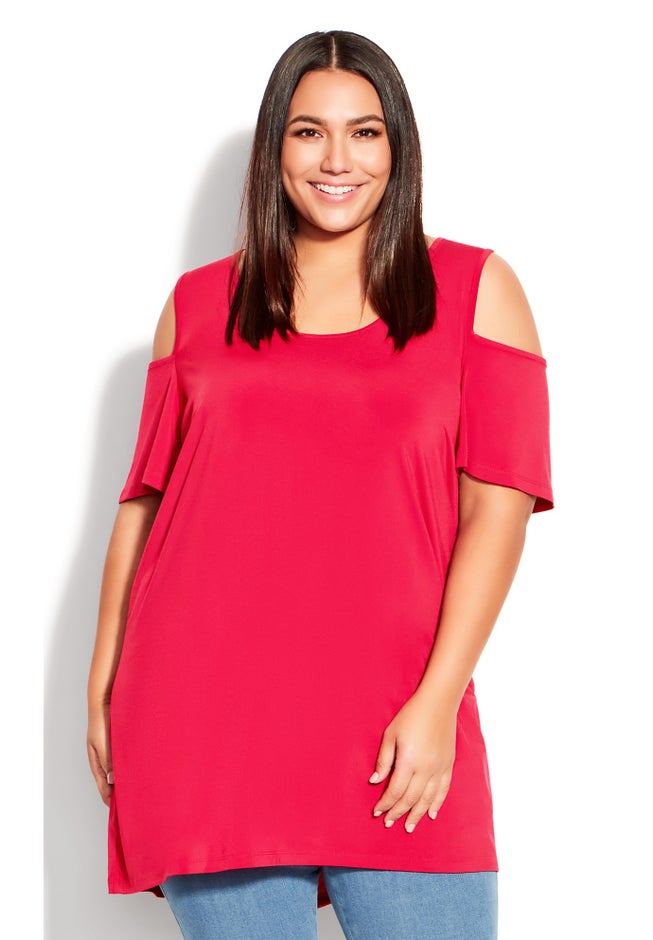 Claire Cold Shoulder Tunic image number null