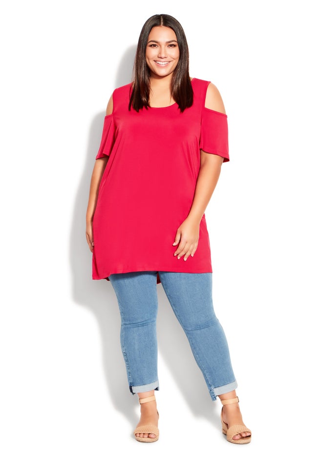 Claire Cold Shoulder Tunic image number null