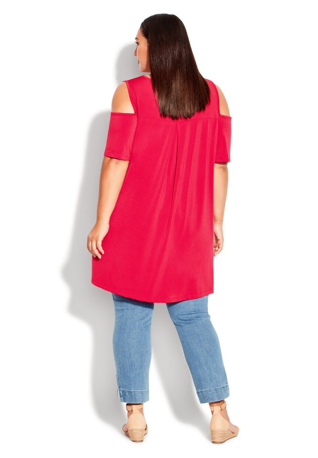Claire Cold Shoulder Tunic image number null
