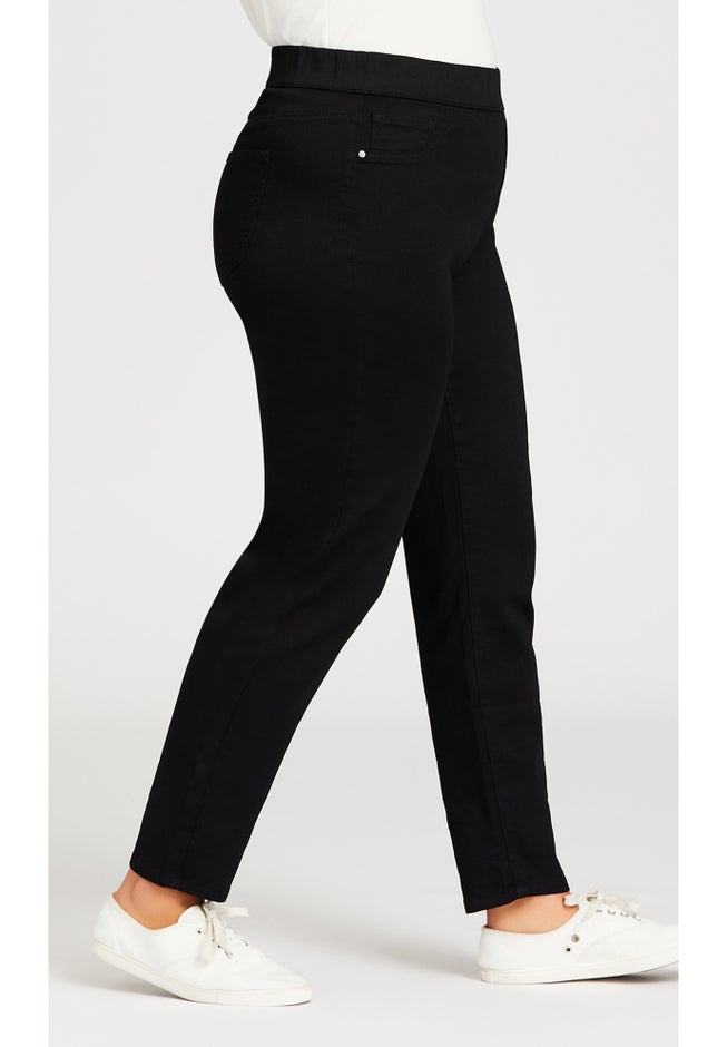 Hi Rise Straight Jegging image number 5