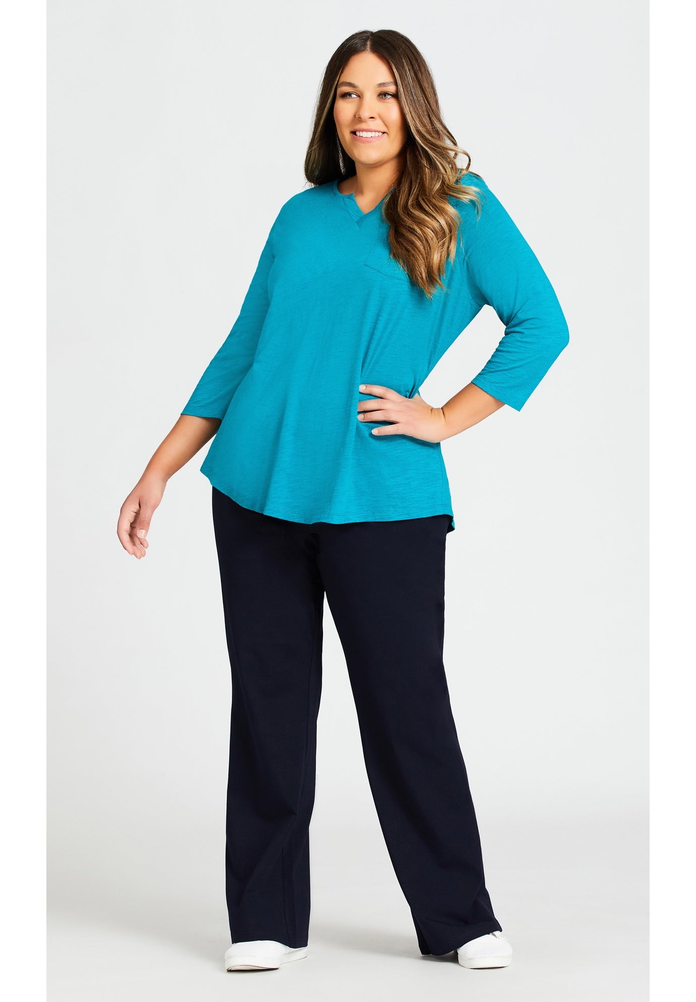 Pima Bootleg Legging image number 0