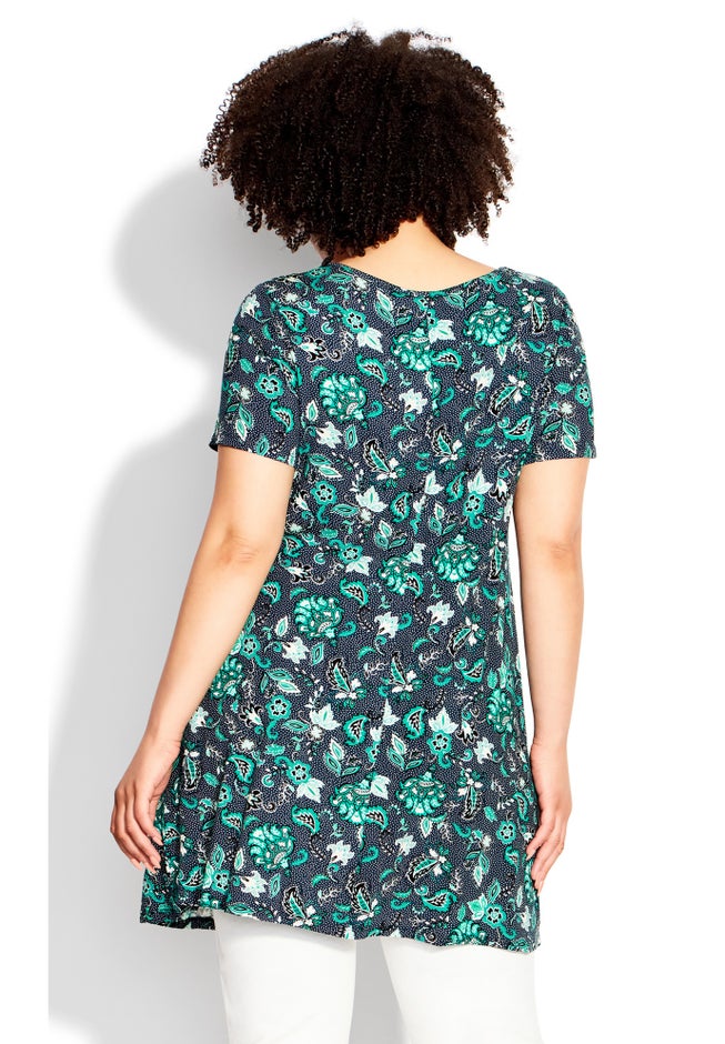 Love Swing Print Tunic image number 2