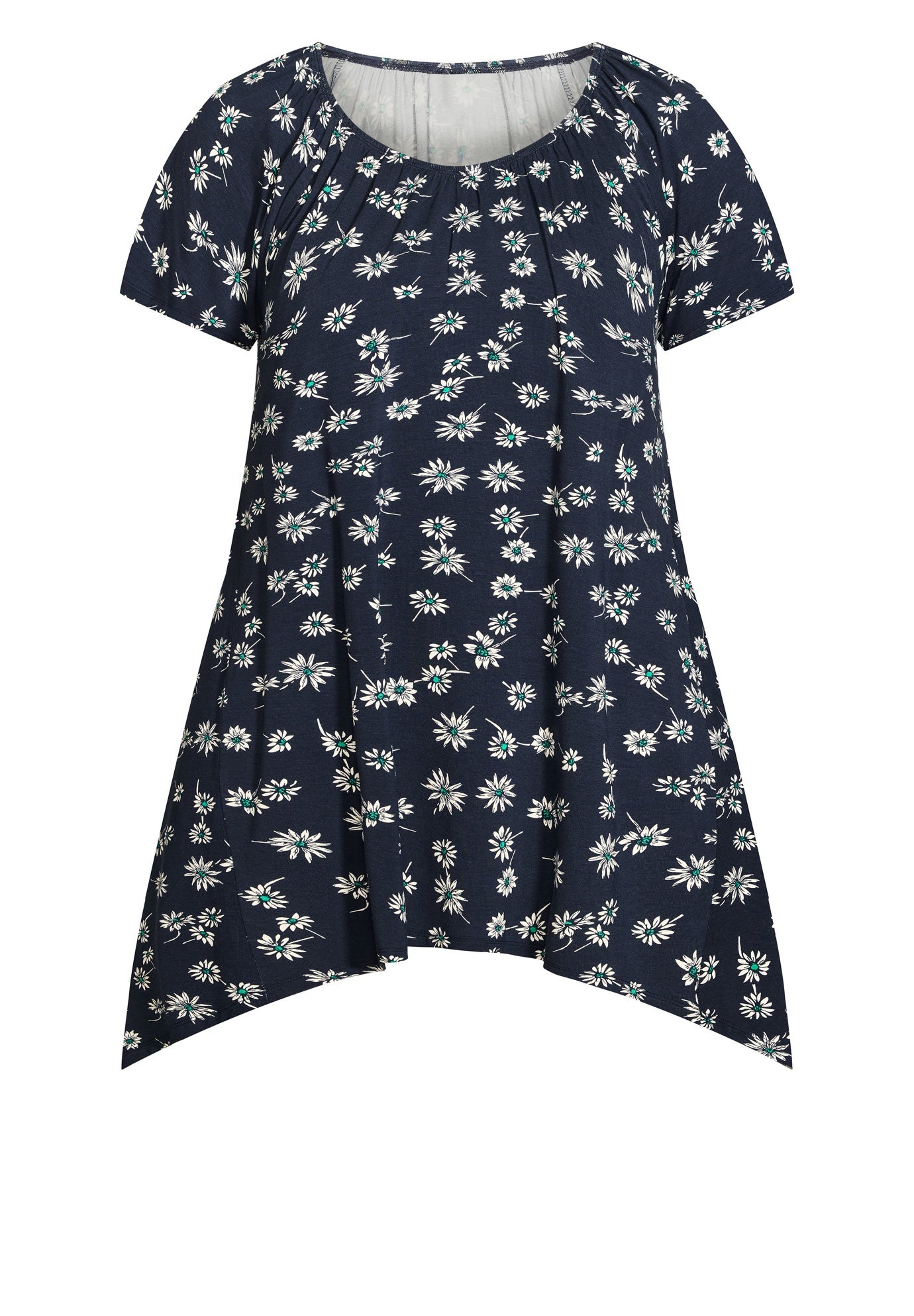 Hankey Hem Print Tunic image number 4