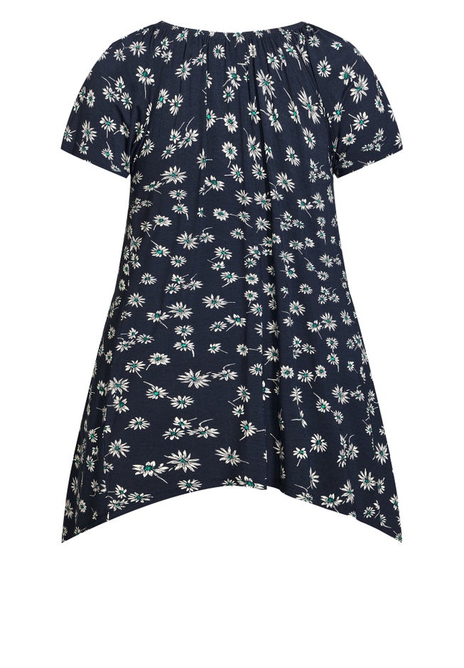 Hankey Hem Print Tunic image number 5