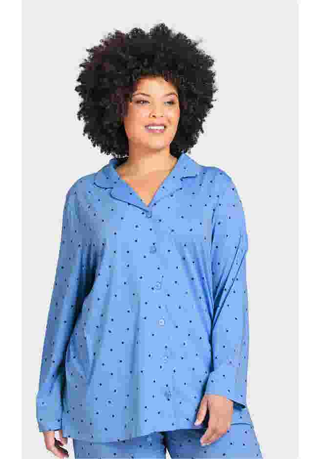Button Star Sleep Top image number 0