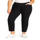 Tapered Knit Pull On Jean image number 0