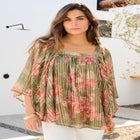 Square Neck Lurex Blouse image number 3