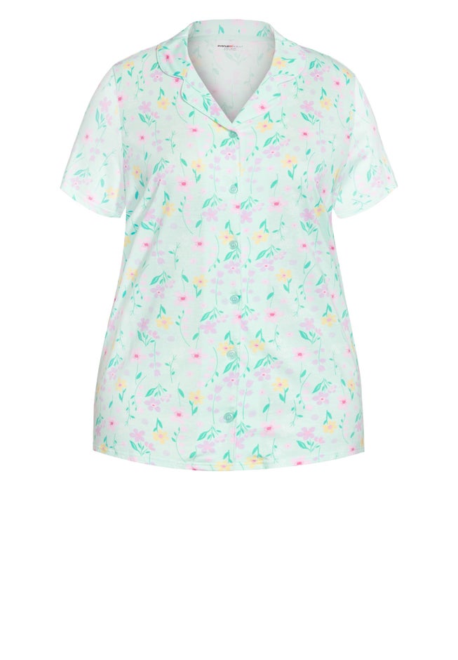 Button Up Sleep Top image number null