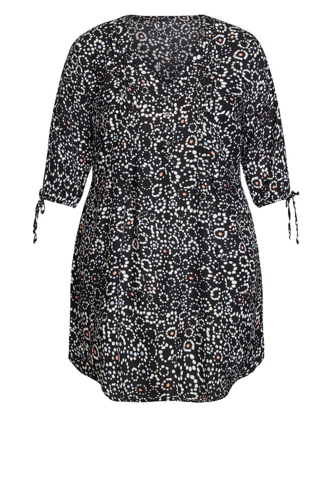 Woven Pr Shirt Dress image number null