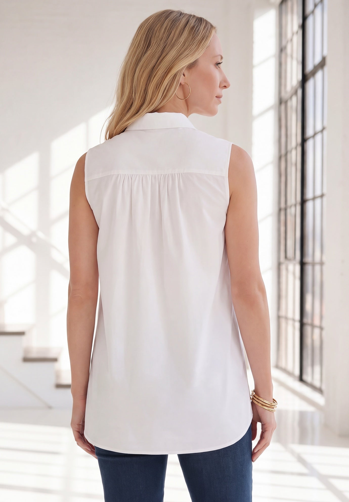 Kate Sleeveless Shirt image number 1