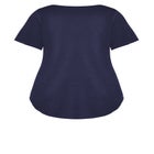 Flutter Sleeve Plain Top image number null