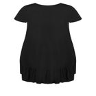 Ella Ruffle Plain Dress image number null