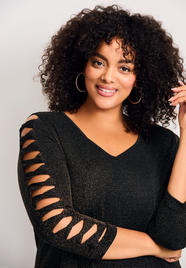 Glam Sleeve Detail Tunic image number 1