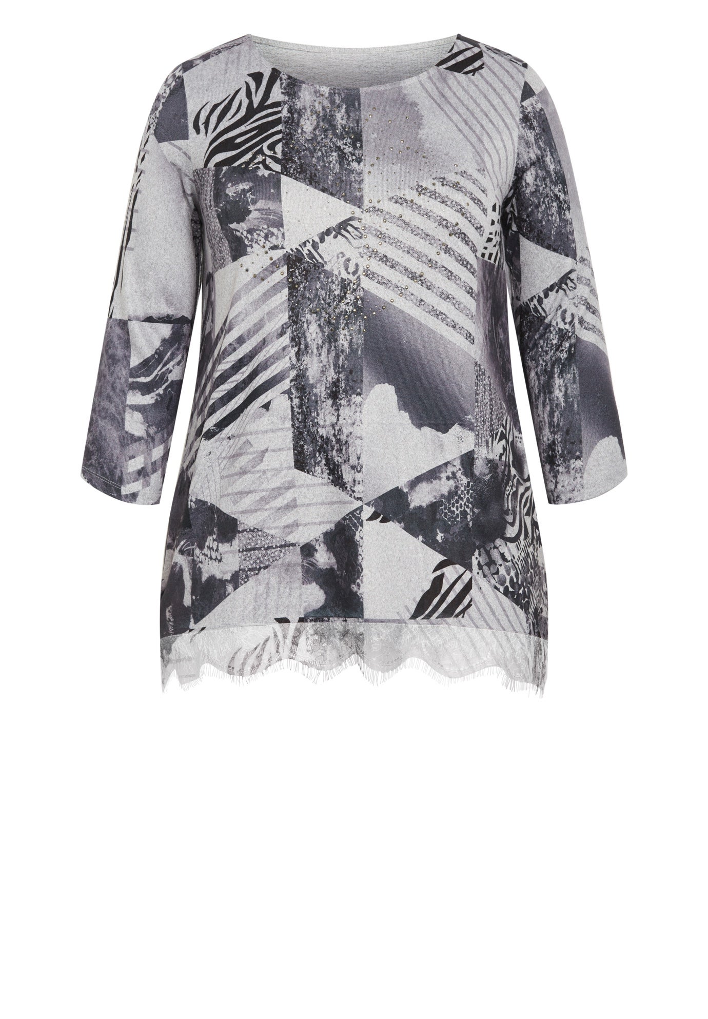 Lace Hem Top image number 2