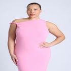  Twist Detail Midi Dress image number null