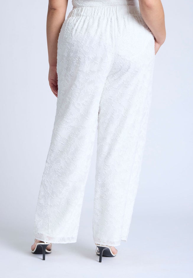 Textured Jacquard Pants image number 2
