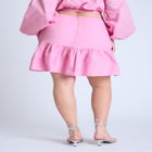 Full Poplin Mini Skirt image number null