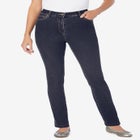 Stretch-Denim Slim-Leg Five-Pocket Jeans image number null