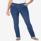 Stretch-Denim Slim-Leg Five-Pocket Jeans image number null