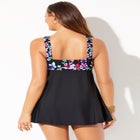 Tie Front V-Neck Swimdress image number 1