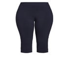 Super Stretch Split Hem Capri image number null