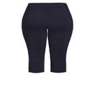 Super Stretch Split Hem Capri image number null