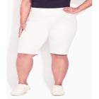 Butter Denim Pull On Short image number 0