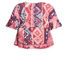 Harper Print Tunic image number null