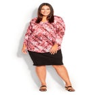 Tie Dye Print Top image number null