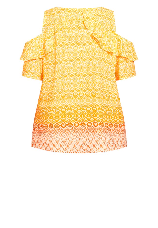 Cold Shoulder Frill Top image number 3