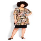 Swing Panel Print Tunic image number null