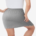 Stretch Cotton Skort image number null