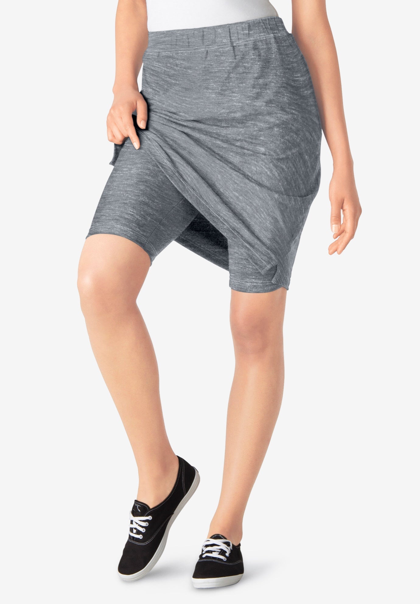 Stretch Cotton Skort image number 0