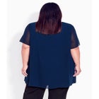 Liv Overlay Mixed Media Top image number null