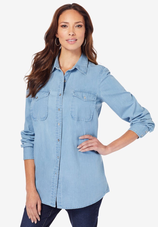 Olivia Denim Big Shirt image number 0