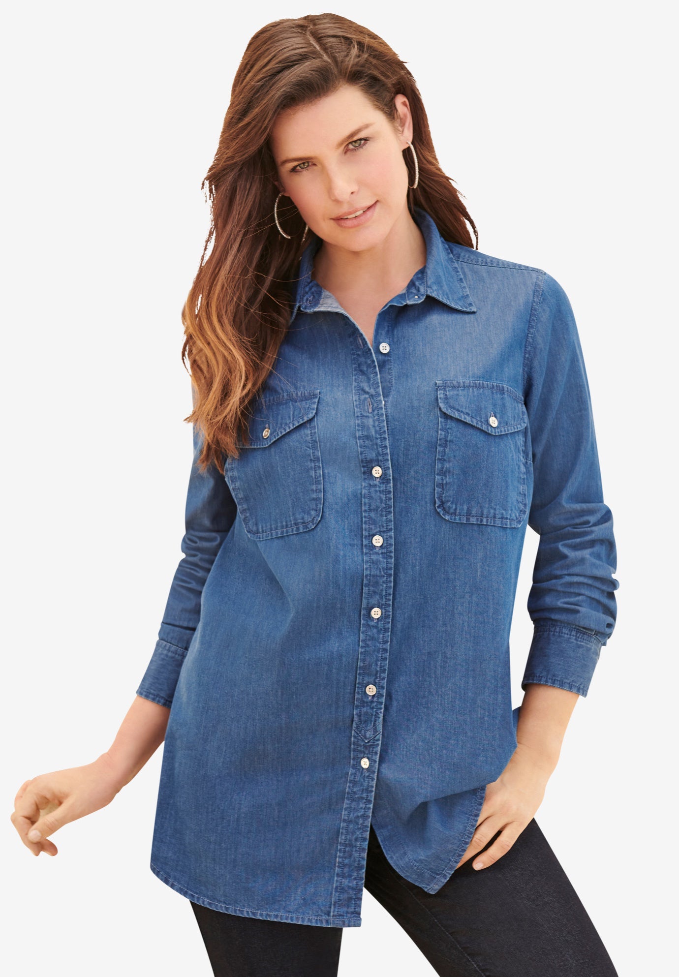 Olivia Denim Big Shirt image number 0