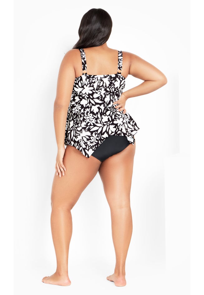 Sharkbite Print Tankini Top image number 1