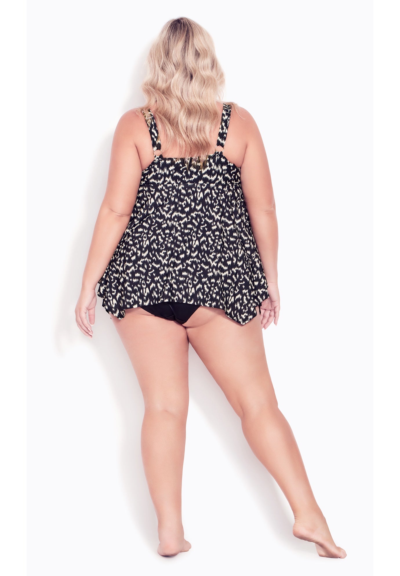 Sharkbite Print Tankini image number 1
