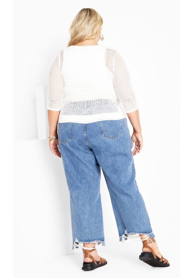 Escape Crochet Cardigan image number null
