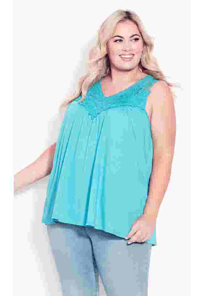 Allegra Crochet Top image number 3