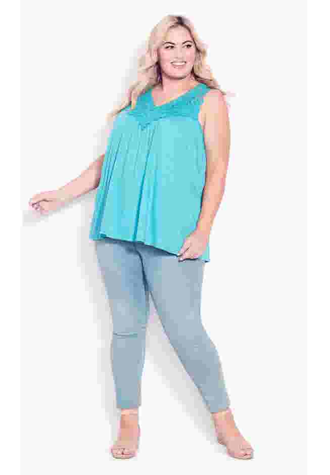 Allegra Crochet Top image number 0