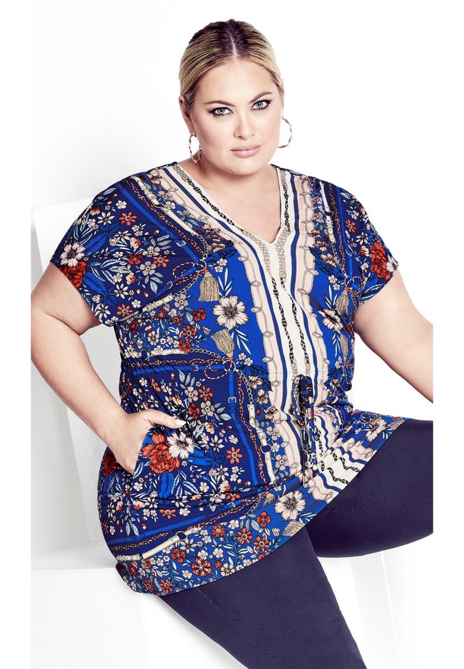 Selina Scarf Tunic image number null