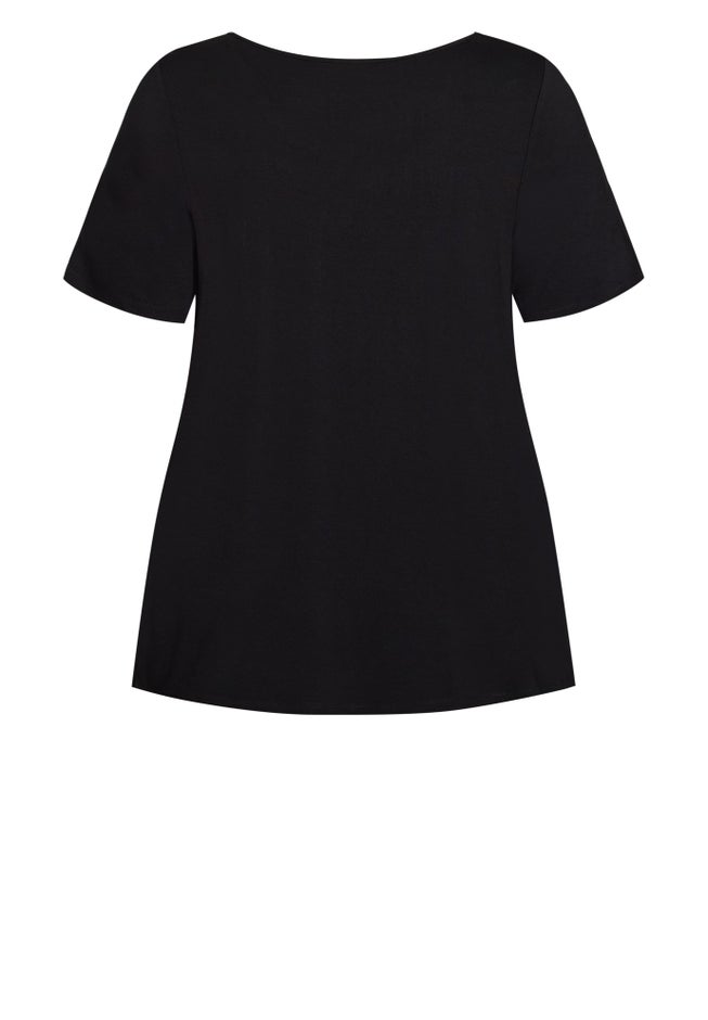 Knit Pleated Top image number null