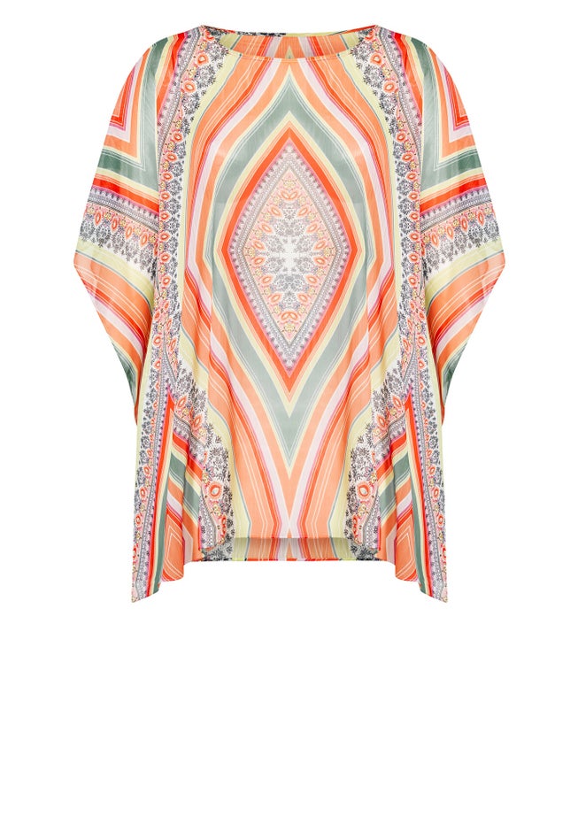 Watercolor Poncho image number null