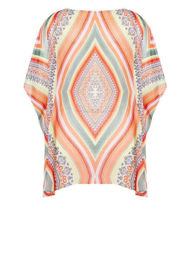 Watercolor Poncho image number null