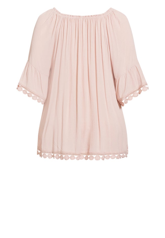 Ember Lace Trim Top image number 5