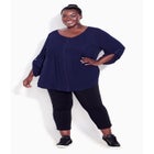 Sandy Pintuck Plain Shirt image number null