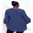 Pleat Lace Tunic image number null